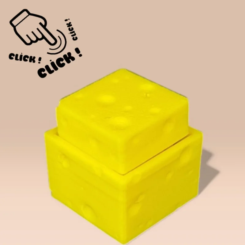 Peynir Clicker Anahtarlık