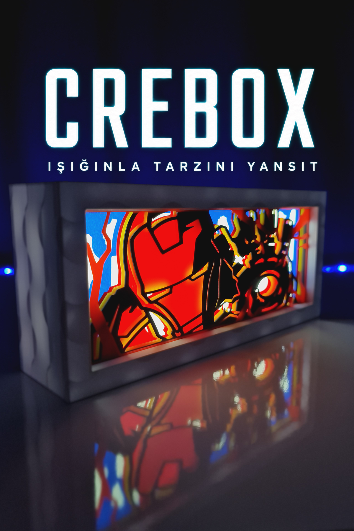 Crebox- Neon - Işıklı Dekoratif Çerçeve (Kopya)