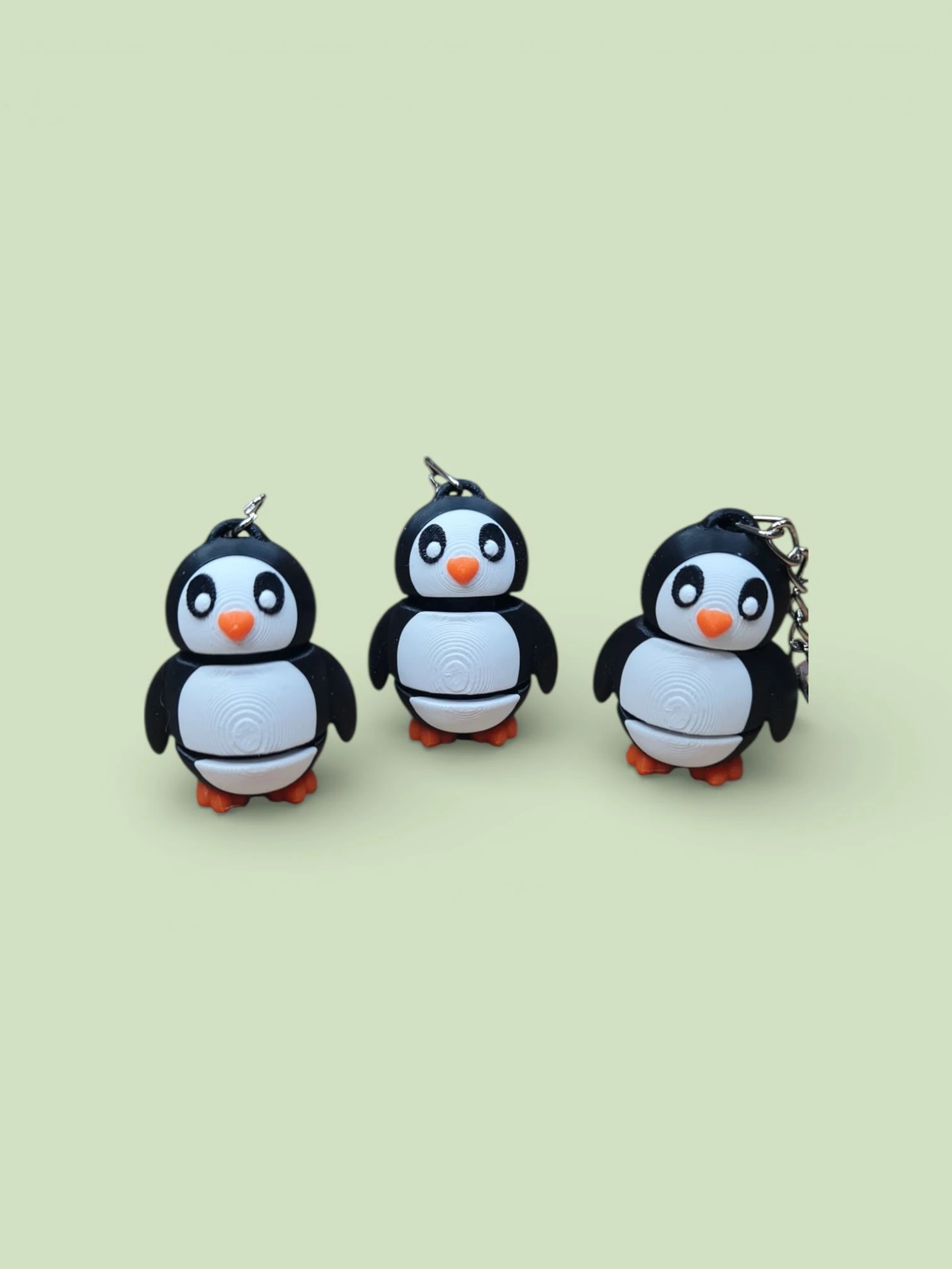 Penguen Flexi Anahtarlık