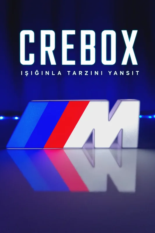 Crebox- BMW.M Series- Işıklı Dekoratif Çerçeve