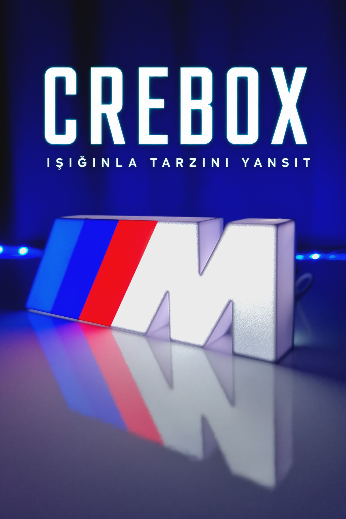Crebox- EREN - Işıklı Dekoratif Çerçeve (Kopya)