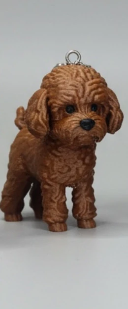 Toy Poodle Anahtarlik