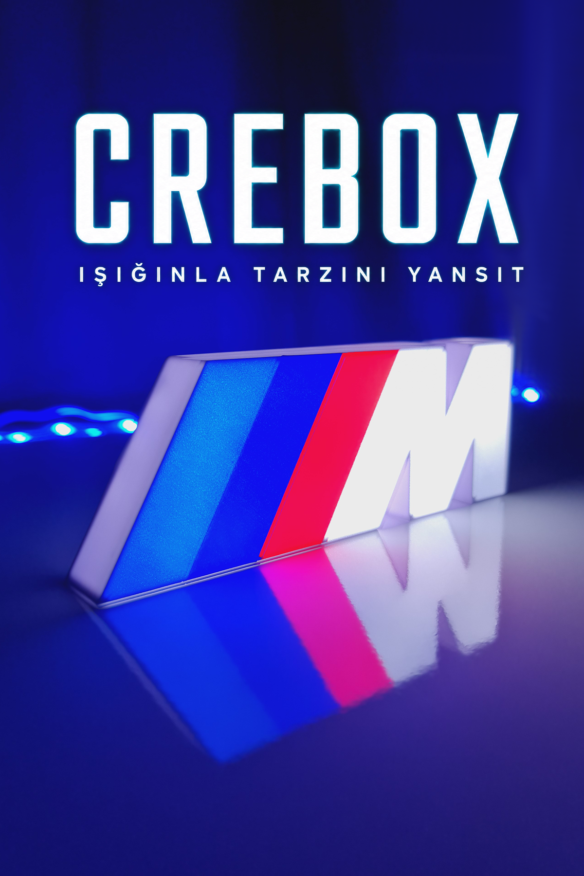 Crebox- EREN - Işıklı Dekoratif Çerçeve (Kopya)