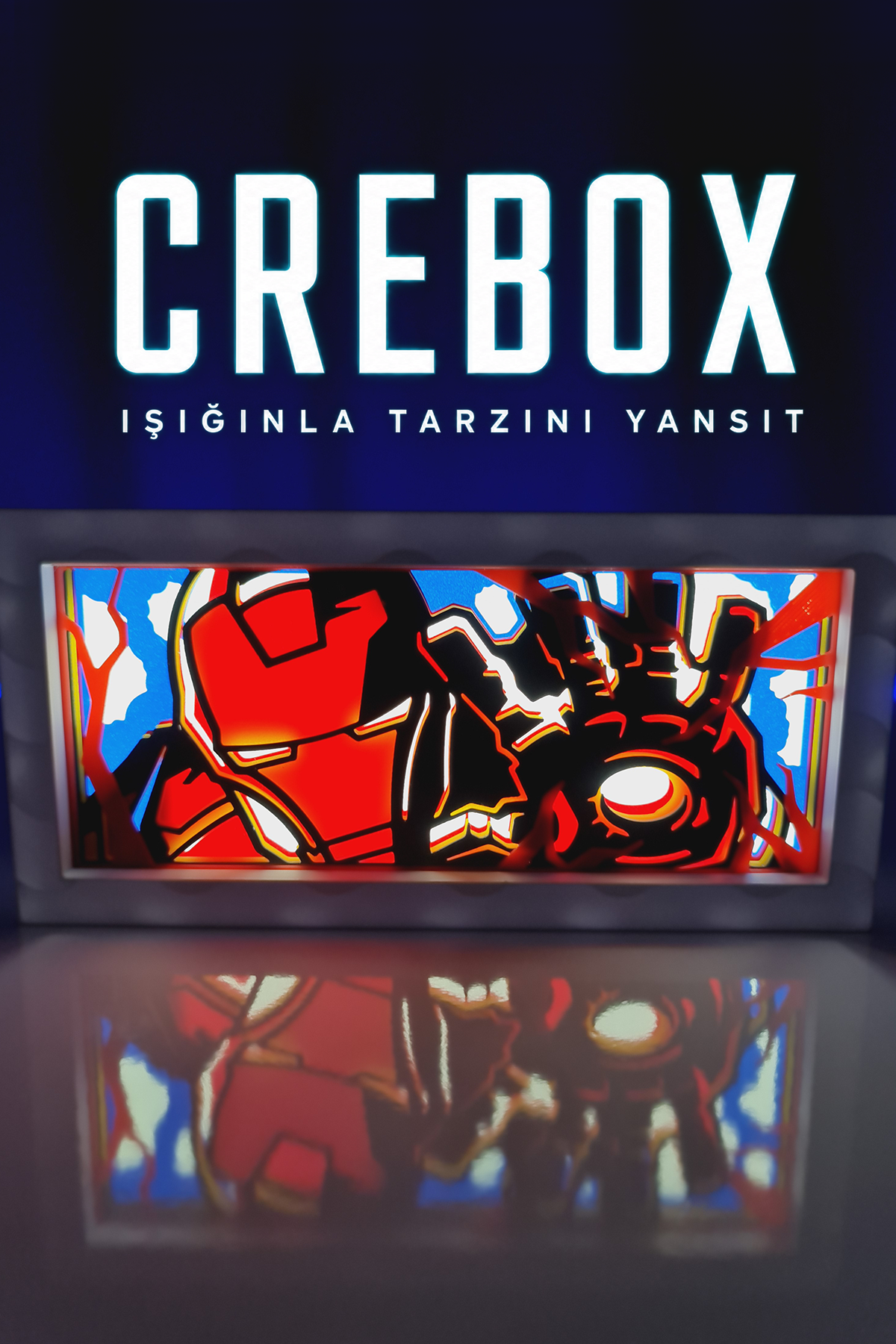 Crebox- Neon - Işıklı Dekoratif Çerçeve (Kopya)