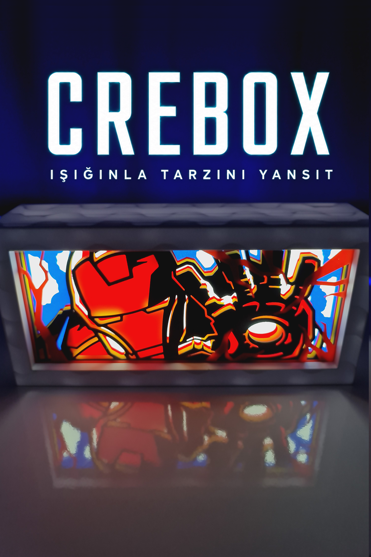 Crebox- Neon - Işıklı Dekoratif Çerçeve (Kopya)