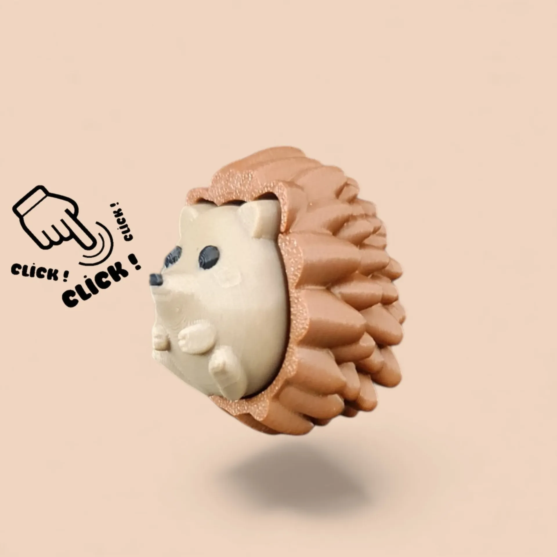 Kirpi Clicker Anahtarlık