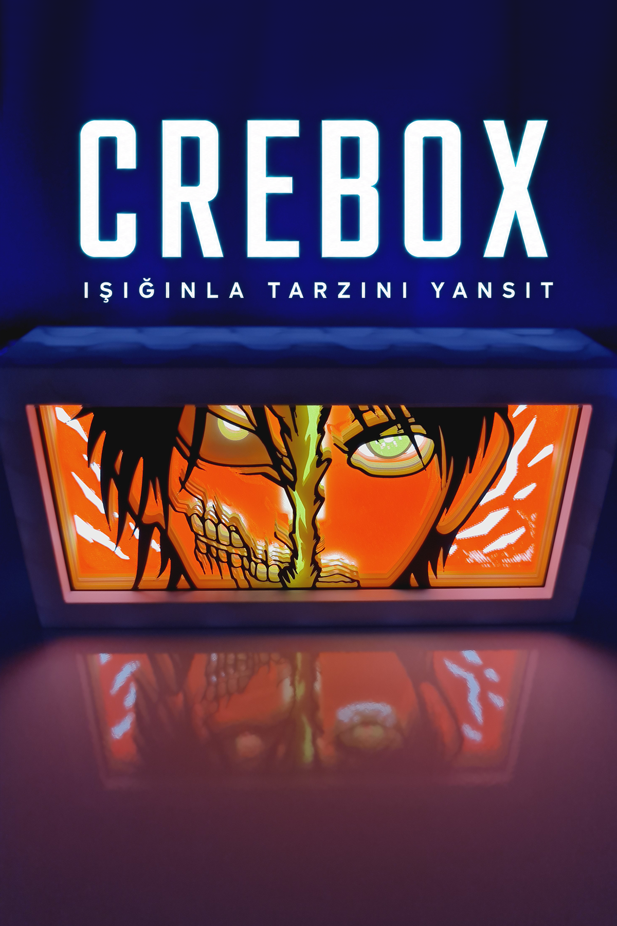 Crebox- Hulk - Işıklı Dekoratif Çerçeve (Kopya)