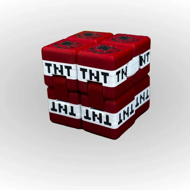 Sonsuz Küp-Stres Küpü-Hareketli Küp Minecrafts-TNT