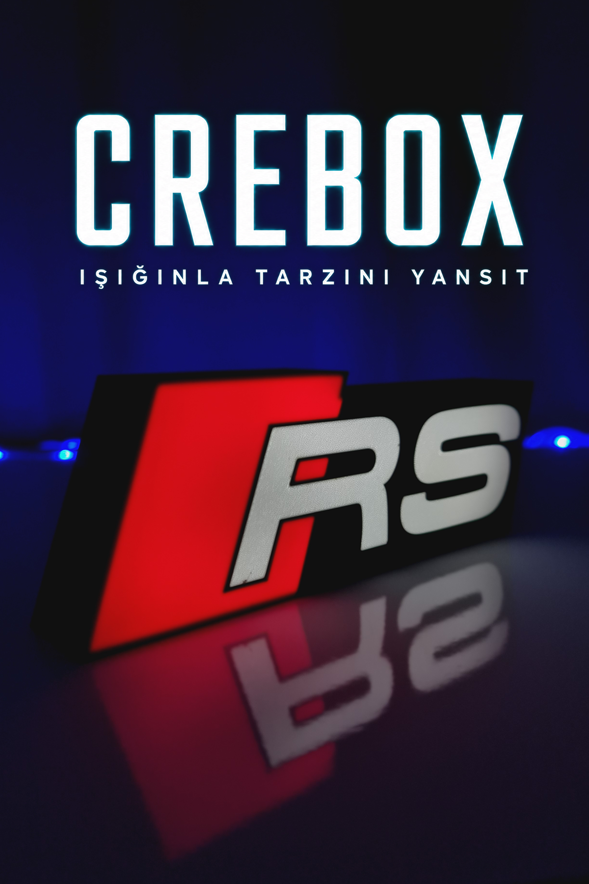 Crebox- BMW.M Series- Işıklı Dekoratif Çerçeve (Kopya)