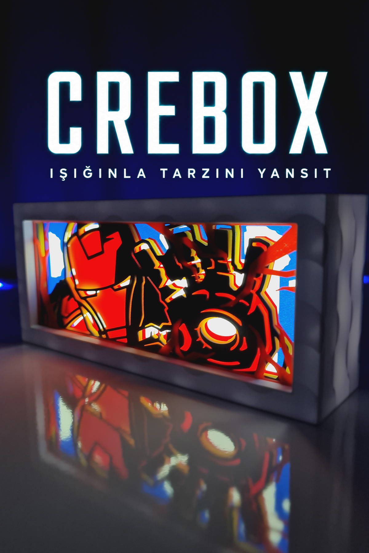 Crebox- Neon - Işıklı Dekoratif Çerçeve (Kopya)