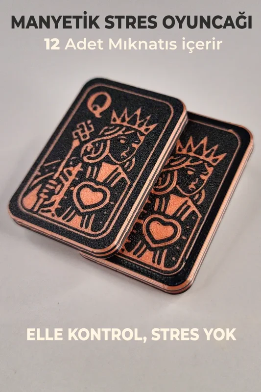 Fidget Slider- Queen (Siyah)