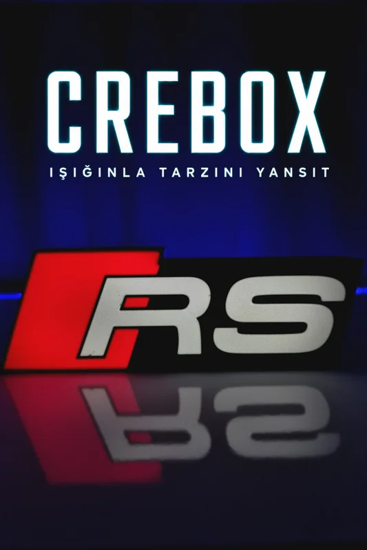 Crebox- AUDI-RS - Işıklı Dekoratif Çerçeve