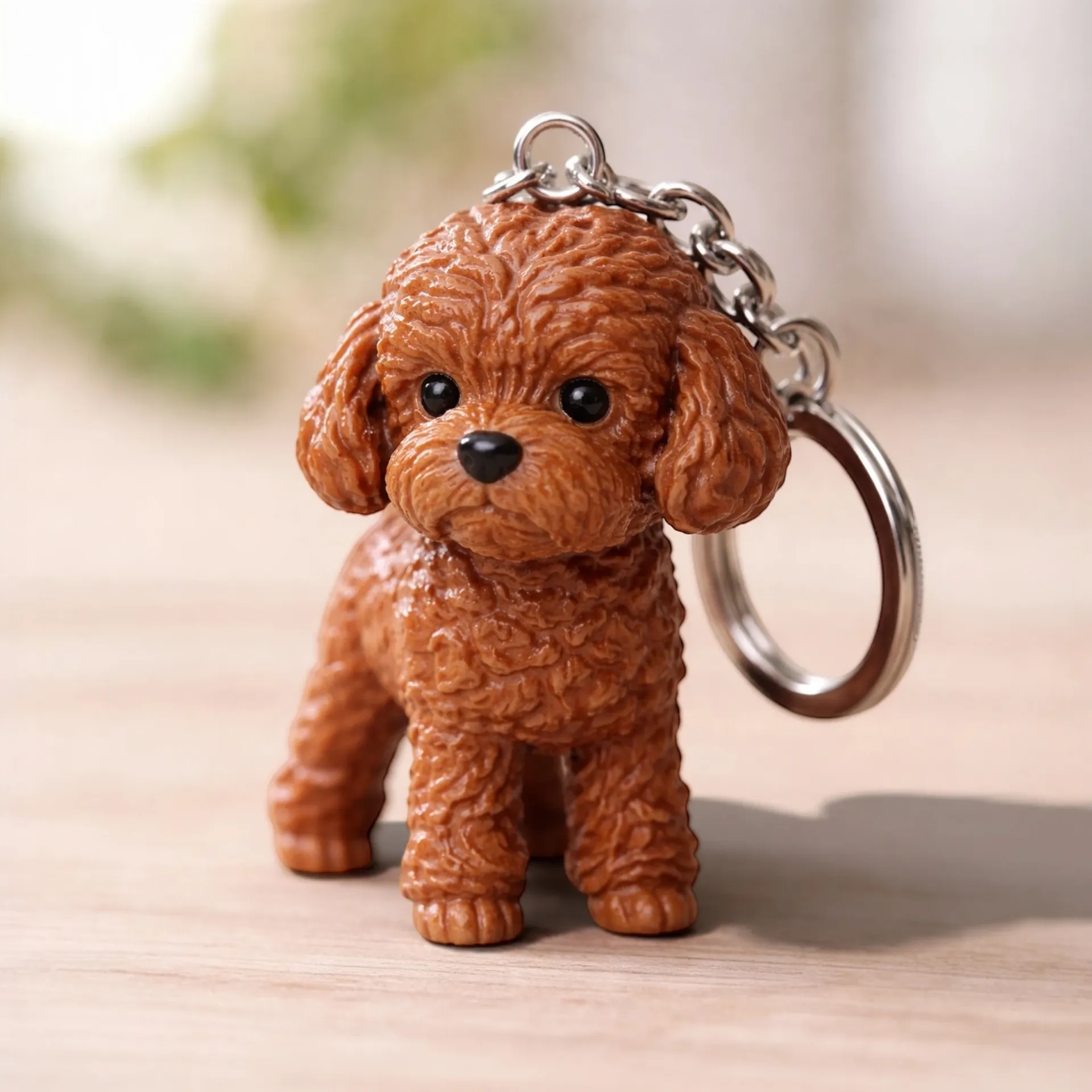 Toy Poodle Anahtarlik